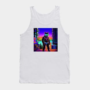 Cyberpunk Tahoe Bear Tank Top